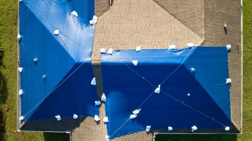 aerial-view-of-tarping-on-roof